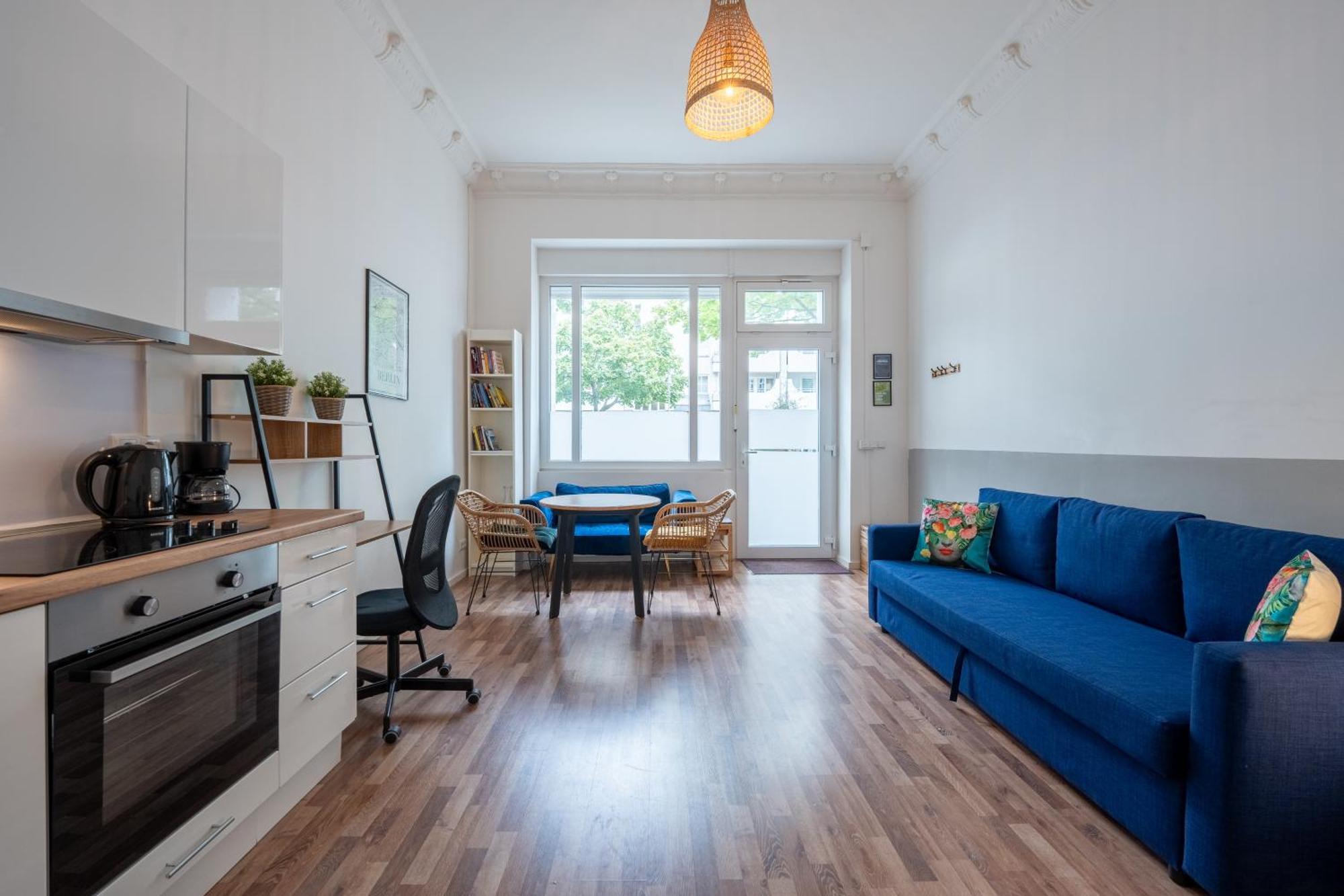 Modern, Central Flat With Workspace Berlin Zewnętrze zdjęcie