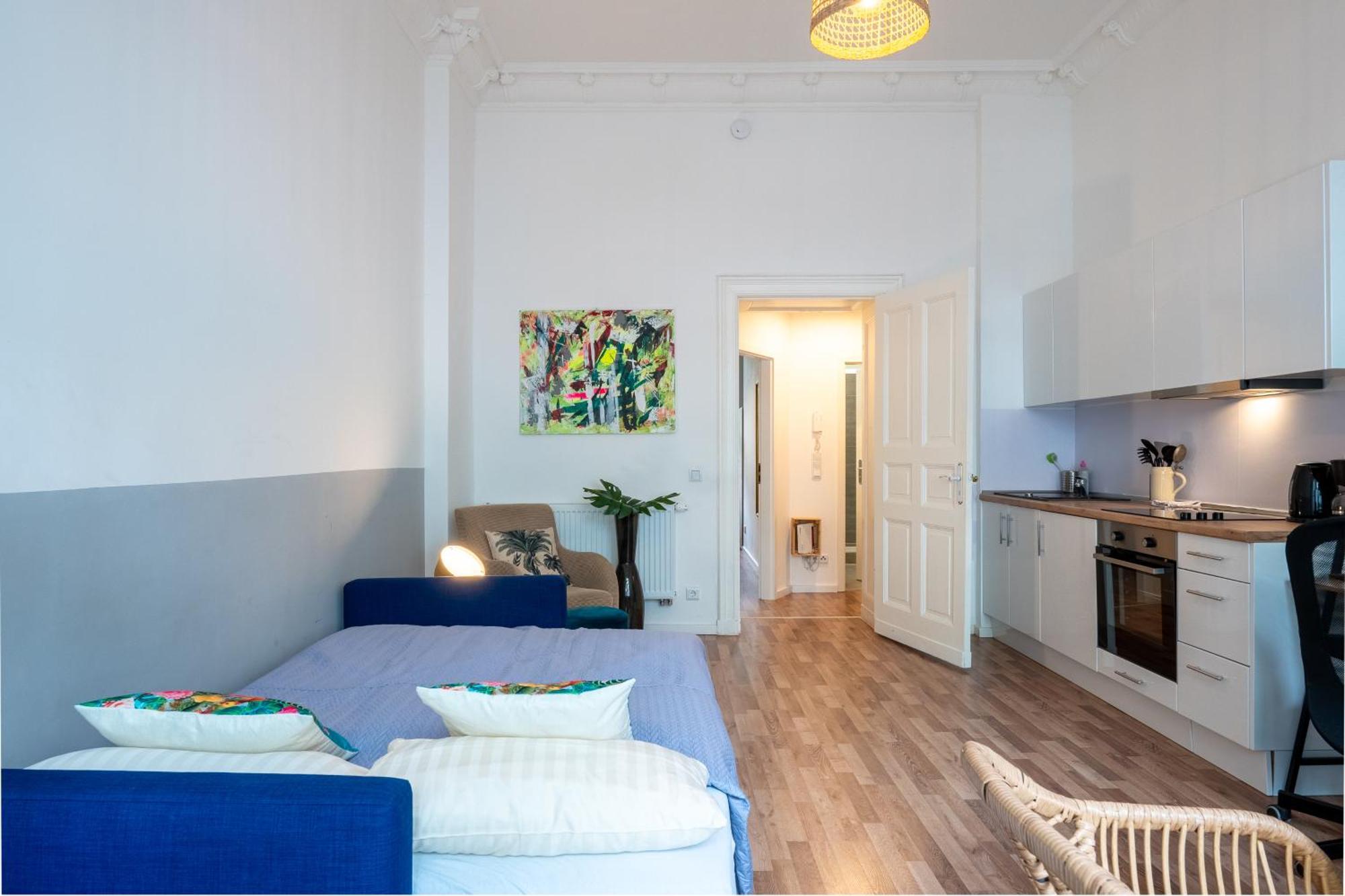 Modern, Central Flat With Workspace Berlin Zewnętrze zdjęcie